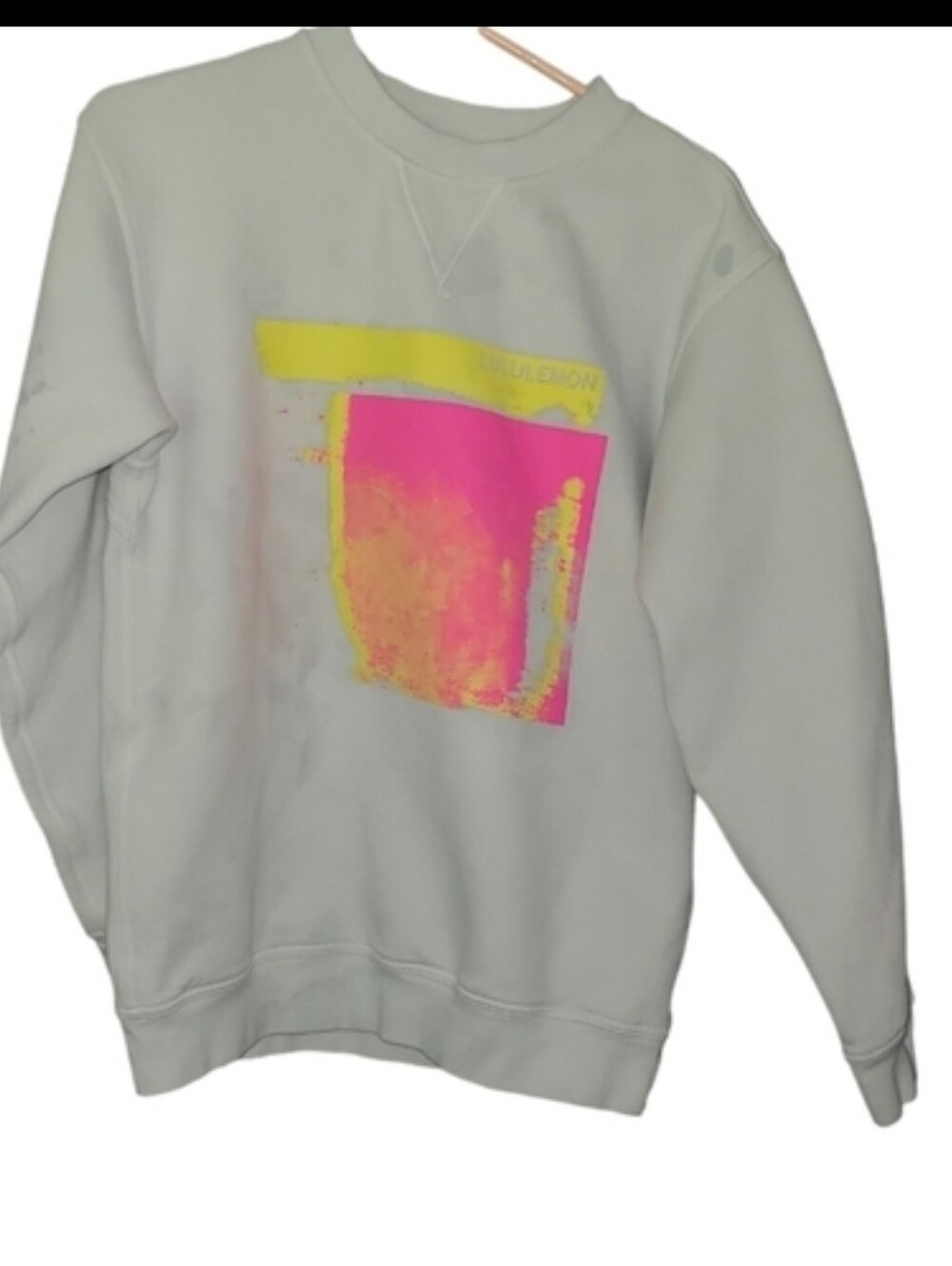 Lululemon All Yours Crew *Graphic Pattern Soft Sweatshirt